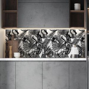 Stickerdecofr - Crédence à coller Insectes Tropicaux 300 x 60 cm