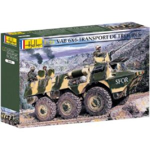 Heller Maquette VAB 6x6 Transport de troupes - Echelle 1:35