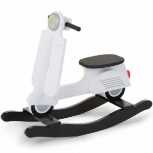 Image de Childhome Scooter à bascule blanc