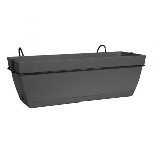 Elho Paris kit balconni&egrave;re 50cm anthracite