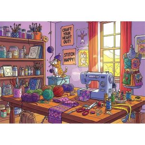 Puzzle 1000 pi&egrave;ces : Tailleur