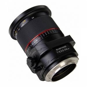 Samyang 24mm décentrement SONY
