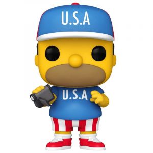 Funko Figurine The Simpsons - U.S.A Homer Pop 10cm