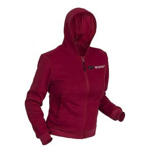 Veste chauffante femmes dual heating bordeaux