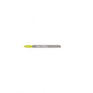 Fein Lame de scie sauteuse F-IRON Jig 26 AS bois CV 75 T2.5 SW SC RV. Pour panneaux revêtus, bois, bois tendre, bois de construction, plans de travail de cuisine, contreplaqué, multiplex. VE=5 pcs.