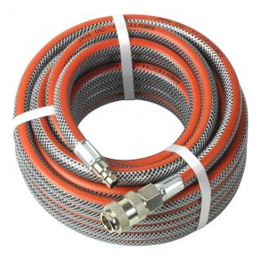 Ribimex PRTAR/RR0810 - Tuyau &agrave; air 10 m raccord&eacute; automatique universel