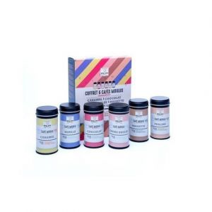 Quai Sud COFFRET 6 CAF&Eacute;S MOULUS AROMATIS&Eacute;S