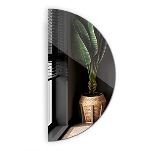 Miroir Moderne Semi – Circulaire Loft 90 cm