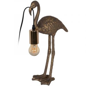 IXIA Lampe flamant dor&eacute; 39 cm