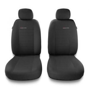 Mossa Housses de siège avant adaptées pour Nissan Qashqai I, II (2007-2019) - housse siege voiture universelles - 2UNE-4