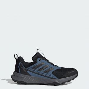 Adidas Homme Terrex Tracefinder 2 Climaproof Trail Running Shoes Chaussures de Course sur Sentier, Core Black/Core Black/Semi Impact Orange, 44 EU