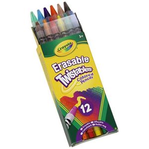 Image de Crayola 12 crayons de couleurs effacables