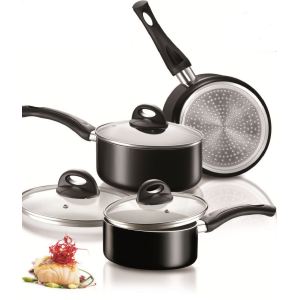 Image de Bialetti 3 casseroles Simplicity 16, 18 et 20 cm tous feux dont induction