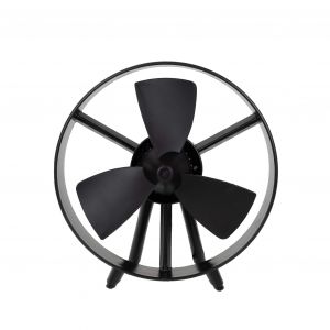 EUROM Ventilateur Safe-blade Fan Black Noir