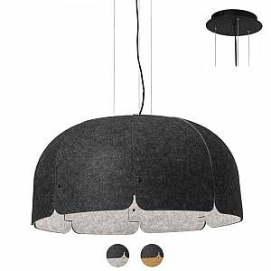 Faro Suspension Barcelona Mute Gris, 1 lumière - Moderne - Intérieur - Mute - Délai de livraison moyen: 2 à 3 semaines. Port gratuit France métropolitaine et Belgique dès 100 €.