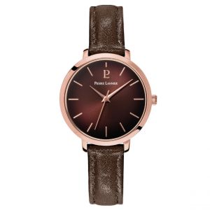 Pierre Lannier Montre Femme - 038J984 Chouquette Bracelet Cuir Brun