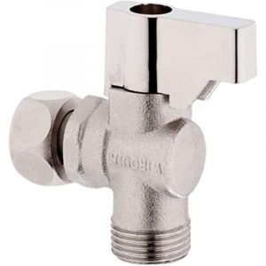 Wirquin Robinet d'arrêt R29 en laiton chromé 9,5mm