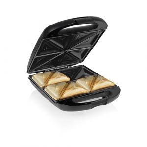 Tristar Sandwich Maker XL - 4 sandwiches à la fois - Revêtement antiadhésif - Protection contre la surchauffe - Facile à utiliser - 1500 W - SA-3069
