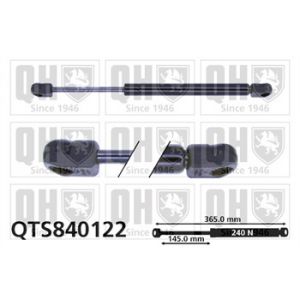 Quinton Hazell Vérin de coffre QTS840122