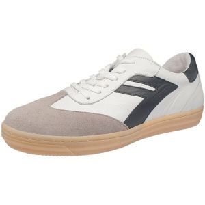 Andrea Conti Femme Damen Low Top Sneaker Freya Basket, Blanc Noir Light Gum, 39 EU