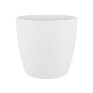 Elho Cache-pot blanc Brussels - Ø 22 cm