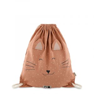 Trixie Sac à dos à corde enfant 40 cm Mrs Cat