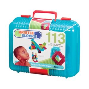 Bristle Blocks Mallette Deluxe Builder Case 113 pi&egrave;ces