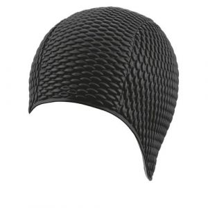 Image de Beco Bonnet de bain femme bulles noir taille unique