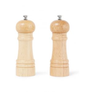 Amefa Moulin à poivre et à sel 15 cm 2 pcs Naturel