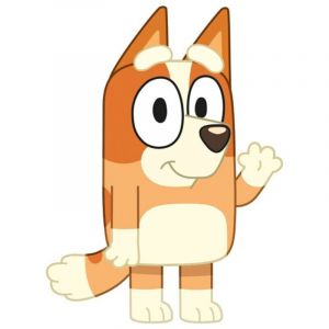 Aymax Coussin Forme Chilli Heeler - Bluey