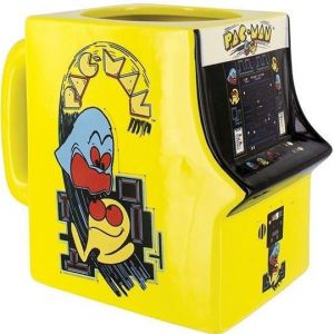 Paladone Mug Pac-Man - Borne d'arcade - Mug Pac-Man, mod&egrave;le Shaped Arcade.