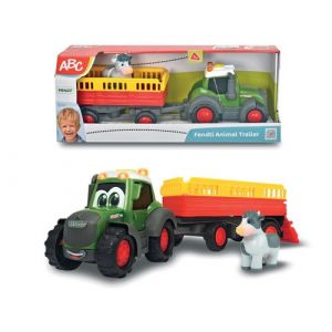 Image de Dickie Toys Véhicule ABC Tracteur Fendt avec remorque 30 cm