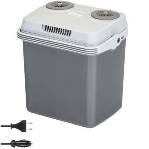 Skandika Glacière électrique voiture ou secteur Leira 19L- 12V 220-240V fonction de refroidissement et de maintien au chaud
