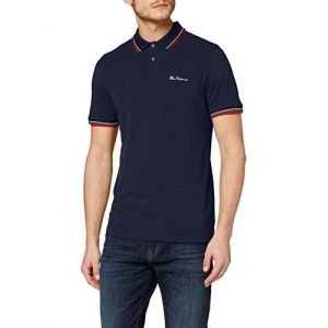 Ben Sherman Sweat-shirt COLOUR BLOCKED LOGO SWEAT - Couleur XXL,S,M,L - Taille Bleu