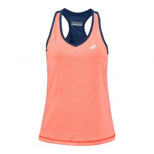 Image de Babolat Play Débardeur Tank Top Femmes - Corail, Bleu