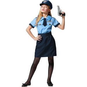 Image de Atosa Déguisement Policière Uniforme - Fille - 5/6 Ans