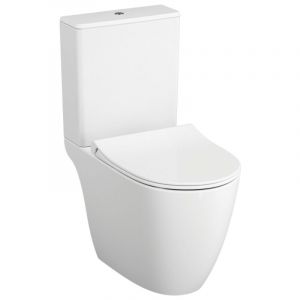 vitra Wc à poser sans bride Sento + abattant slim blanc