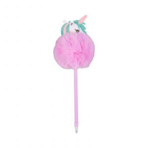 Stylo pompon licorne enfant Equipage