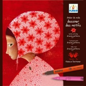 Djeco Atelier de mode Dessiner des motifs