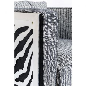 Image de Kare Design Fauteuil Matteo zèbre