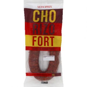 Monoprix Chorizo fort - Le paquet de 225g