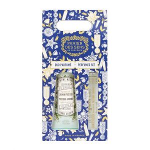 Panier des Sens Duo parfumé crème mains et parfum Jasmin Précieux