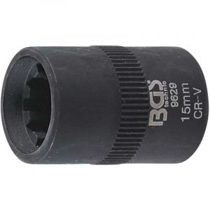 BGS Technic Douille pour &eacute;trier 10 pans pour vag et porsche 15MM bgs 9629