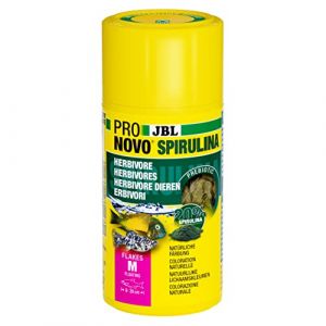 JBL Alimentation pour poisson Pronovo Spirulina Flakes M
