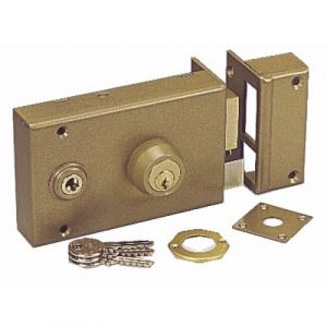 Jpm Serrure en applique horizontale &agrave; fouillot - &agrave; cylindre - D - Vega