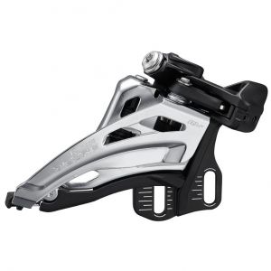 Shimano Deore FD-M4100 D&eacute;railleur Avant 2x10 Vitesses Low-DM Side Swing D&eacute;railleurs avant VTT