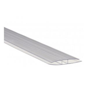 McCover Profil polycarbonate de jonction - L: 200 cm - E: 16 mm -