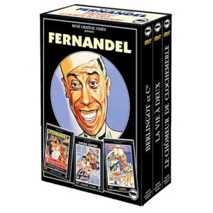 Coffret Fernandel - Vie à deux + Berlingot et cie + Le chômeur de Clochemerle