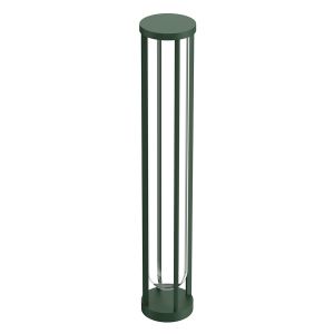Flos Outdoor Lampadaire D'extérieur In Vitro Bollard 3 Dimmable 1-10v (Forest Green - Aluminium Et Verre)