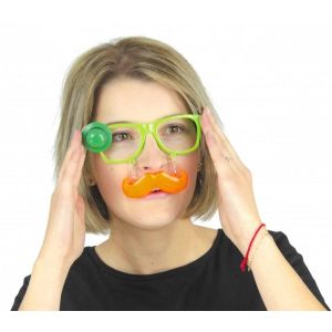 Ruedelafete Lunettes Saint Patrick avec moustache